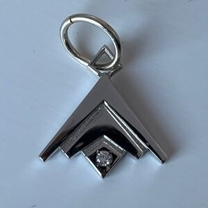 Silpada Sterling Silver 5-Year Service Award Pendant